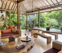 Villa Red Palms, Coin salon